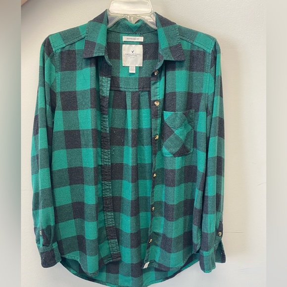 American eagle super soft boyfriend shirt - Picture 2 of 3